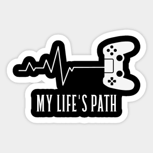 My Life's Path Sticker